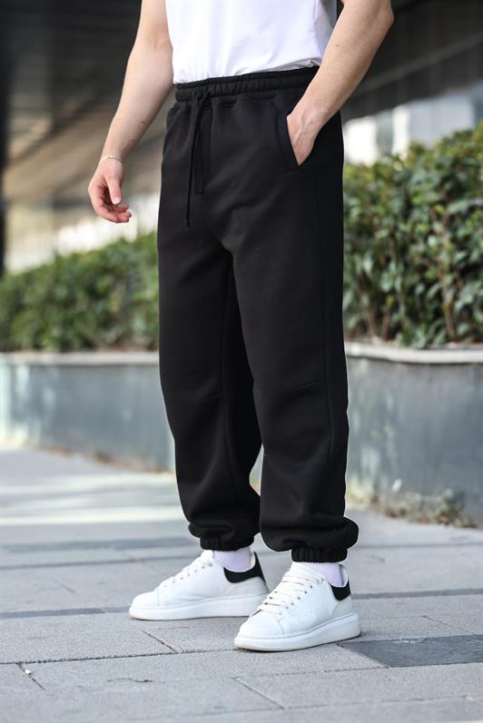 MDX Black Comfort Fit Elastic Waist Men's Sweatpants E6579 - Tuxtepec