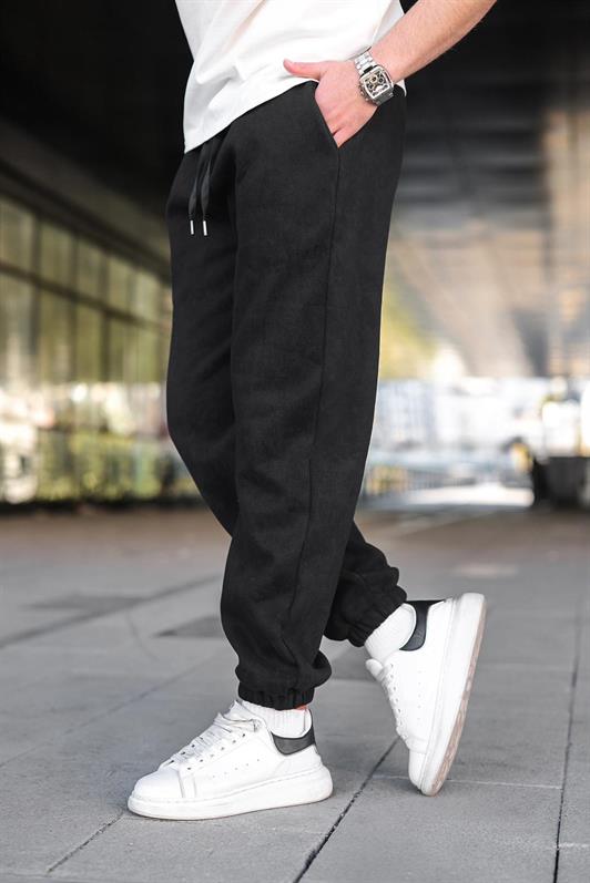 MDX Siyah Batik Desenli Jogger Eşofman Altı E6582 - West Orange