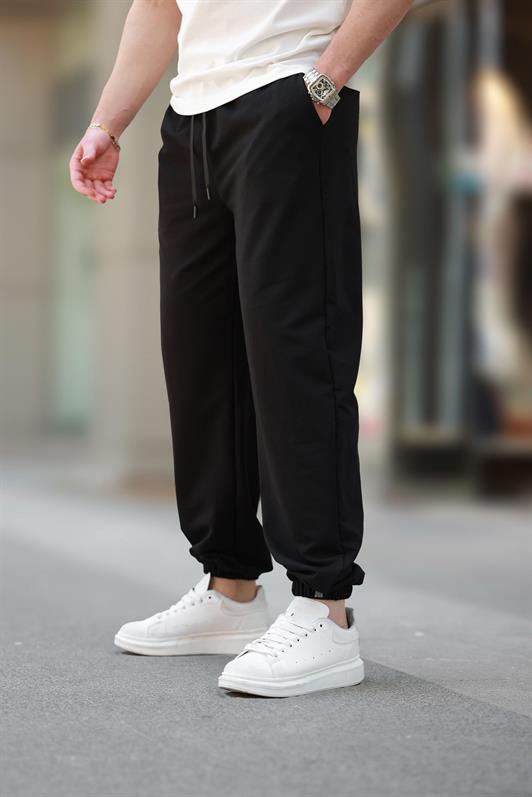 MDX Black Comfort Fit Elastic Waist Men's Sweatpants E6573 - Fond du Lac