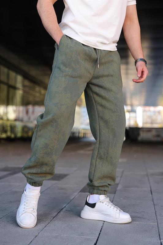 MDX Haki Batik Desenli Jogger Eşofman Altı E6582 - Garden Grove