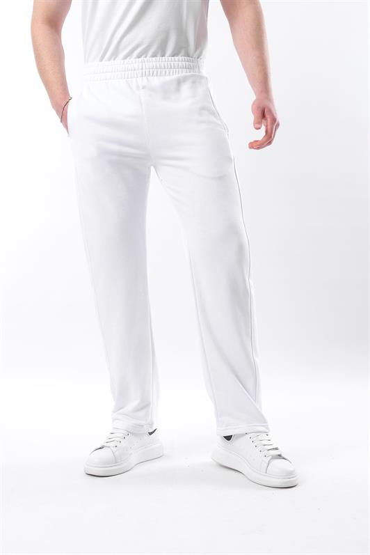 MDX Madmext White Comfort Fit Men's Sweatpants E6560 - Durango