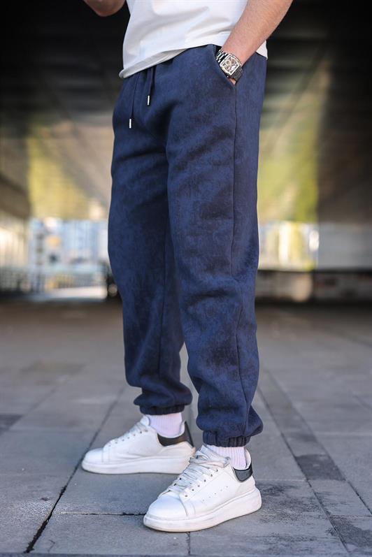 MDX Lacivert Batik Desenli Jogger Eşofman Altı E6582 - Port Arthur