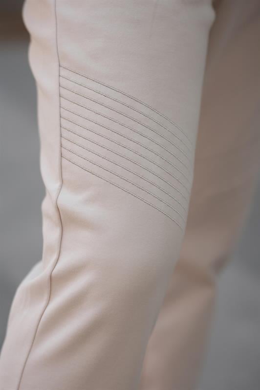 MDX Beige Men's Sweatpants with Cuff E6570 - Cancún