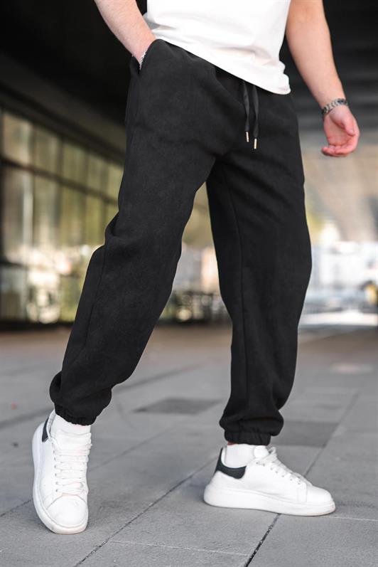 MDX Siyah Batik Desenli Jogger Eşofman Altı E6582 - West Orange