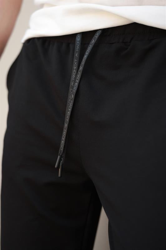 MDX Black Comfort Fit Elastic Waist Men's Sweatpants E6573 - Fond du Lac