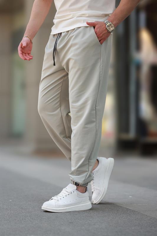MDX Mint Green Relaxed Fit Elastic Waist Men's Sweatpants Bottoms E6573 - Don Benito