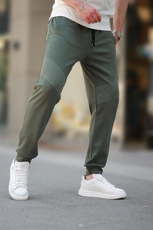 MDX Haki Hooded Men's Tracksuit Bottoms E6570 - Syracuse