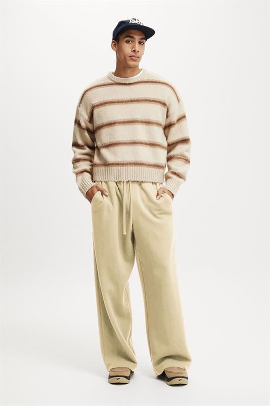 MDX Beige Comfort Fit Men's Sweatpants E6578 - Lombard