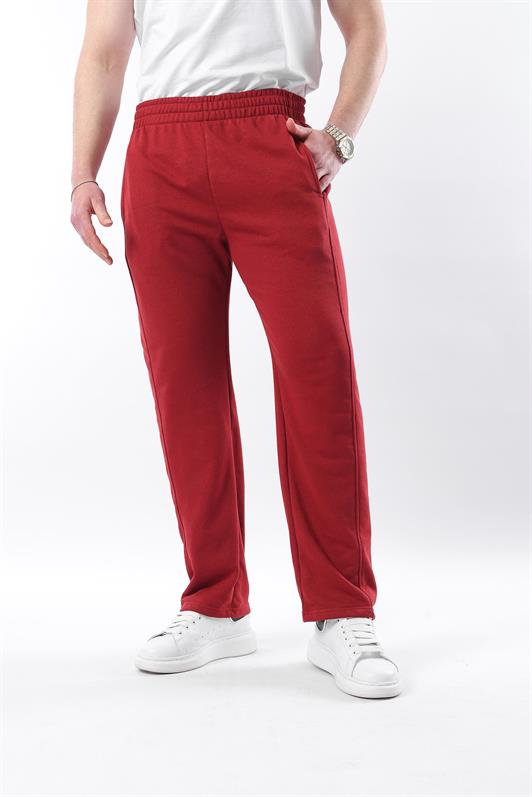 MDX Madmext Bordeaux Comfort Fit Men's Sweatpants Bottoms E6560 - Mobile