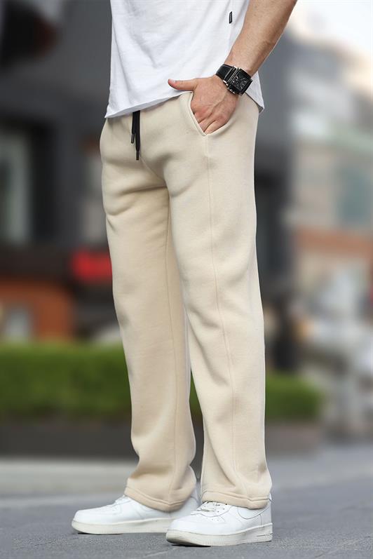 MDX Beige Wide Leg Sweatpants 6550 - Tynaarlo