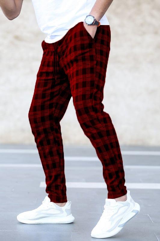 MDX Madmext Bordeaux Patterned Tracksuit 5435 - Hattiesburg