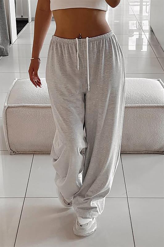 MDX Gri Barrel Fit Kadın Eşofman Altı MG2553 - Agua Prieta