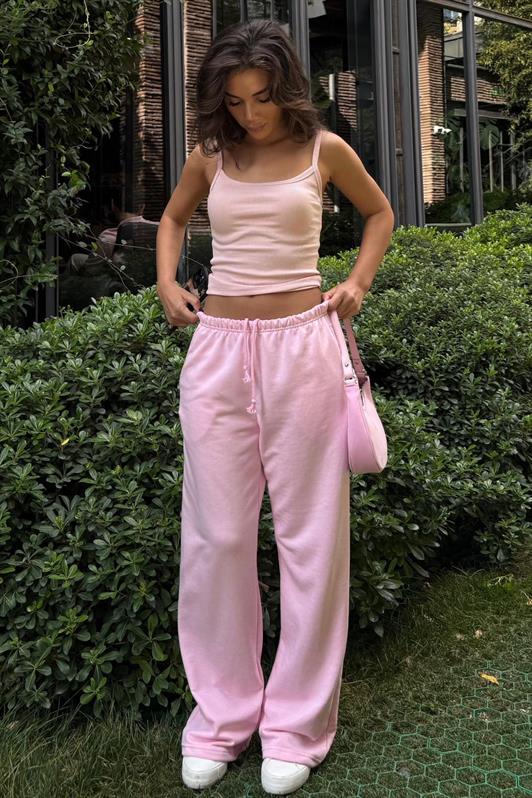 MDX Pembe Barrel Fit Kadın Eşofman Altı MG2553 - Landgraaf