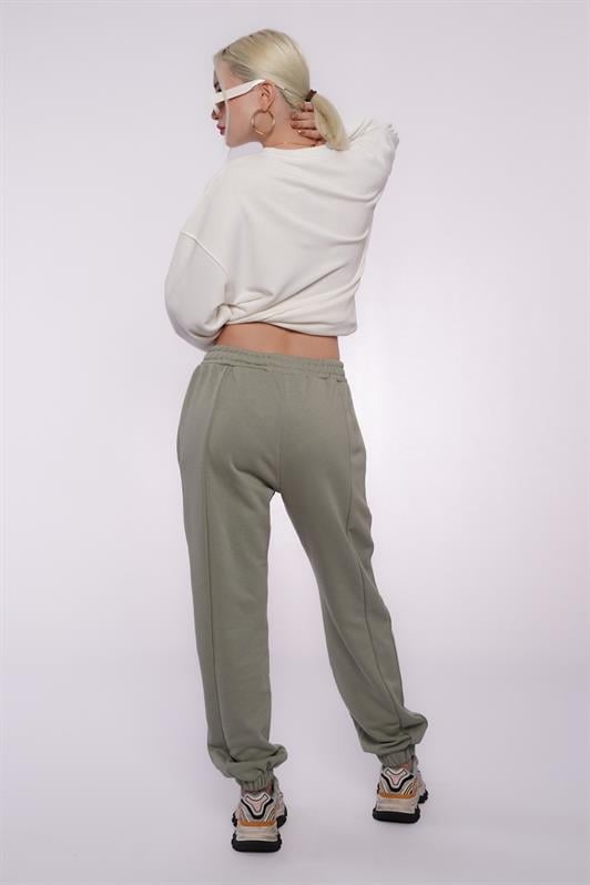 MDX Mint Yeşili Comfort Fit Eşofman Altı MG1353 - Geel