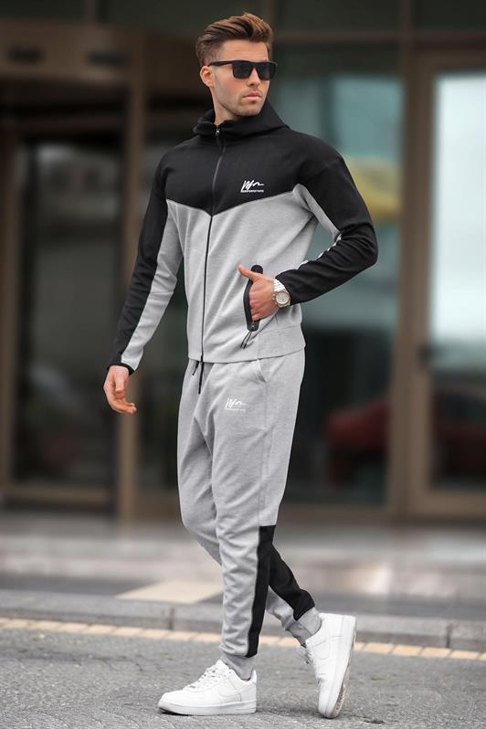 MDX Hooded Gray Men's Tracksuit 7202 - Compiègne