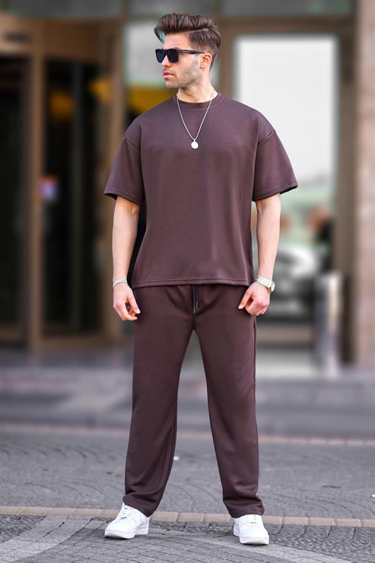 MDX Brown Oversized Short Sleeve Tracksuit 5954 - Wunstorf