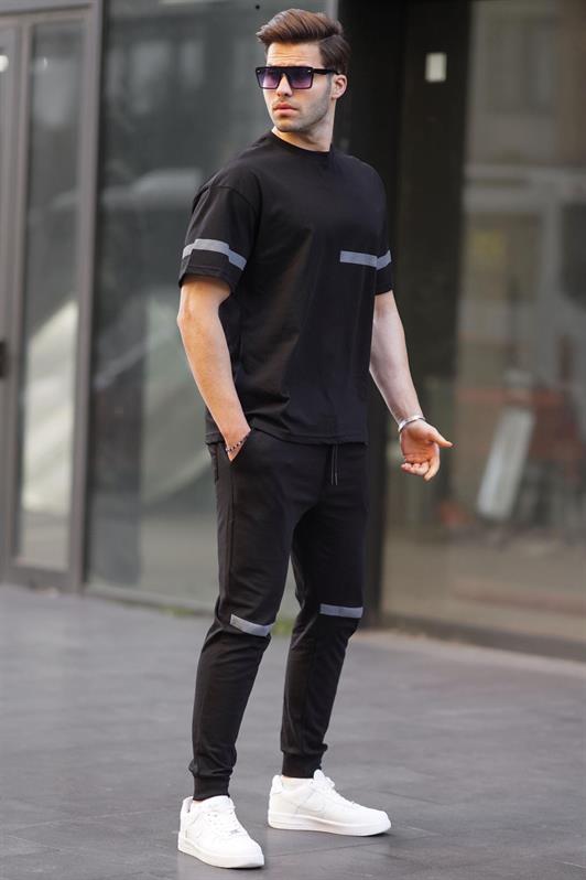 MDX Black Short Sleeve Tracksuit Set 5939 - Lodi