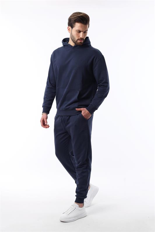 MDX Navy Blue Hooded Basic Tracksuit 5925 - Prattville
