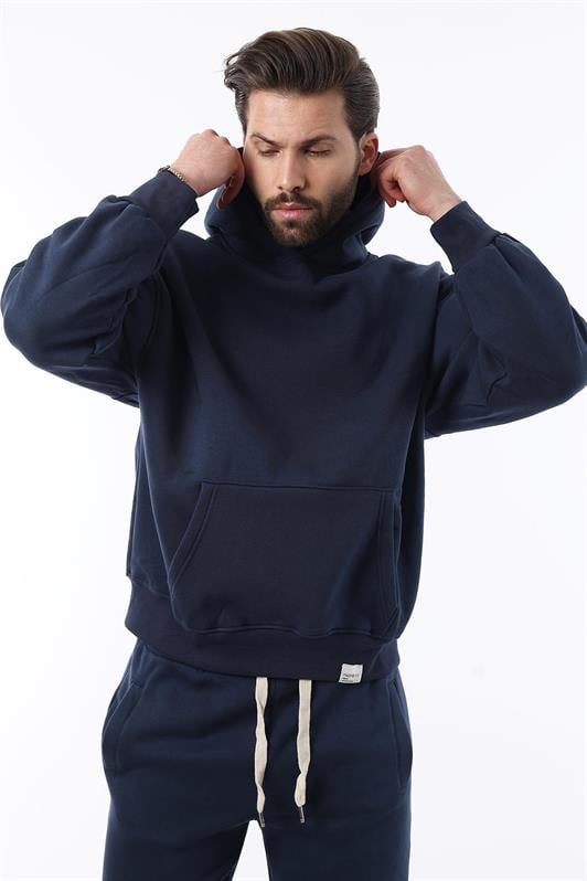 MDX Navy Blue Hooded Basic Tracksuit 5925 - Prattville