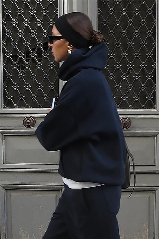 MDX Navy Blue Hooded Basic Women's Tracksuit MG2533 - Santa Clara
