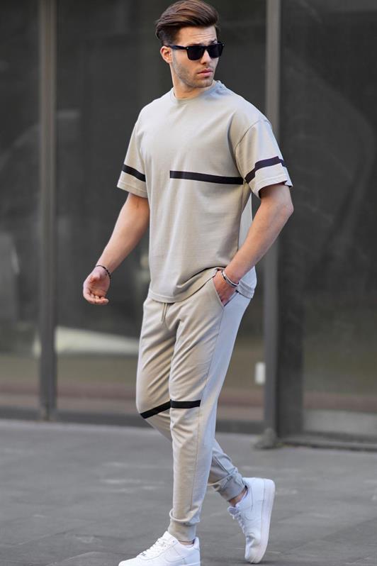 MDX Painted Gray Short Sleeve Tracksuit 5939 - Salinas Victoria