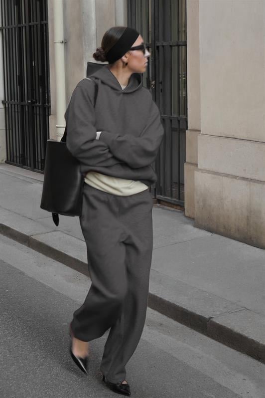 MDX Smoke Hooded Basic Women's Tracksuit MG2533 - Huebampo