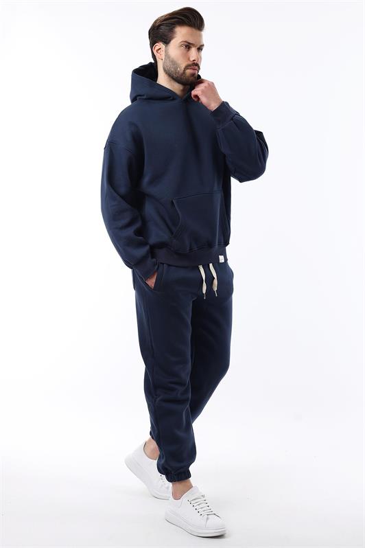 MDX Navy Blue Hooded Basic Tracksuit 5925 - Prattville