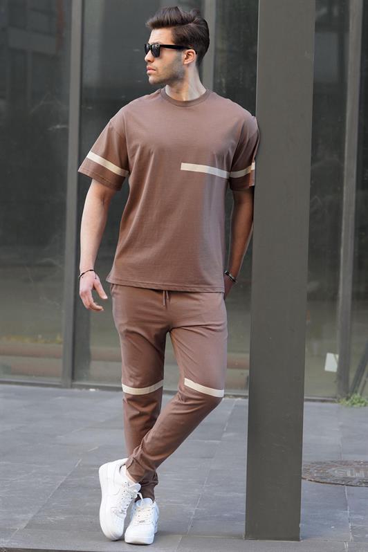 MDX Brown Short Sleeve Tracksuit 5939 - Neuss