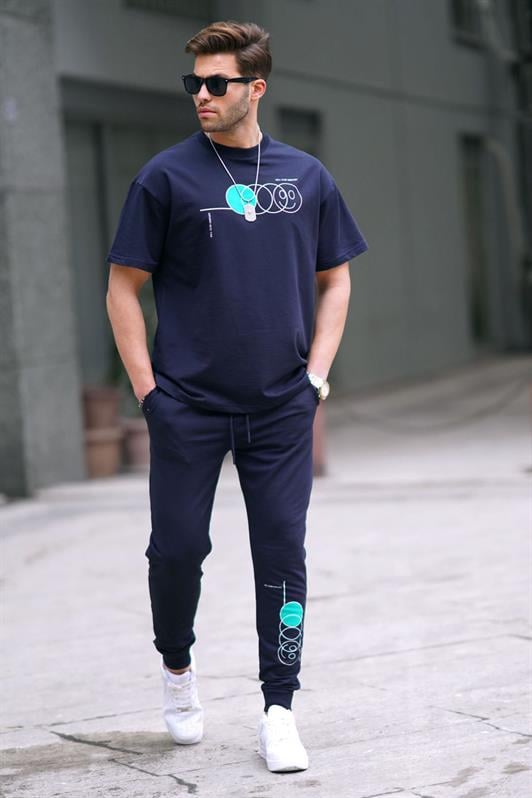 MDX Navy Blue Short Sleeve Tracksuit 5935 - Etterbeek