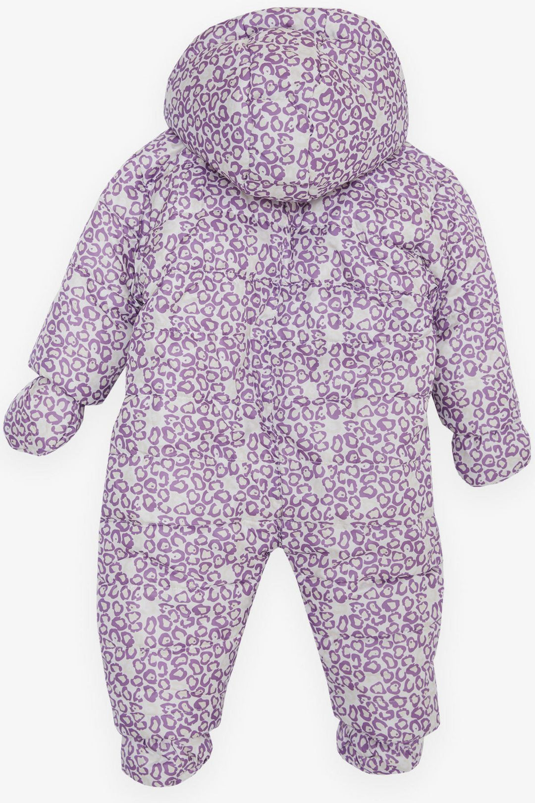 BRE Esso Mandolin Girl Baby Astronaut Jumpsuit with Hood Leopard Pattern 9 Months-2 Years, Mixed Color - Trani