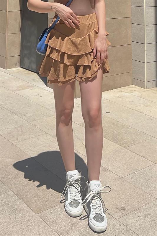 MDX Camel Mykonos Mini Skirt MG2070 - Tamworth