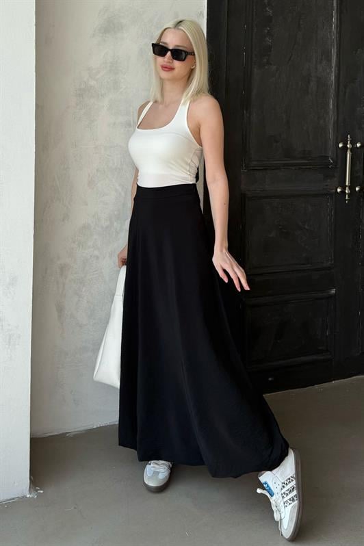 MDX Black Balloon Skirt Mg2319 - Vlaardingen