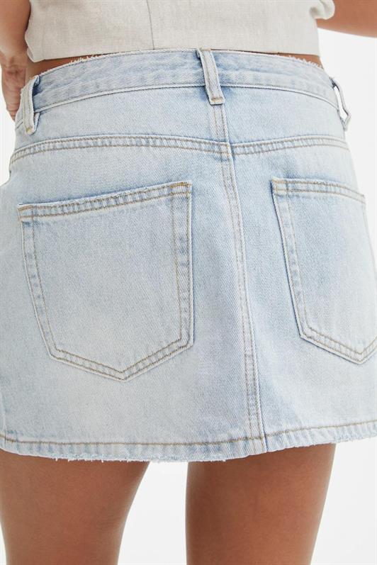 MDX Ice Blue Mini Denim Skirt MG2099 - Corbeil-Essonnes