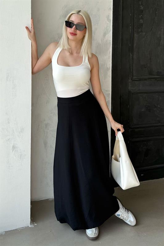 MDX Black Balloon Skirt Mg2319 - Vlaardingen