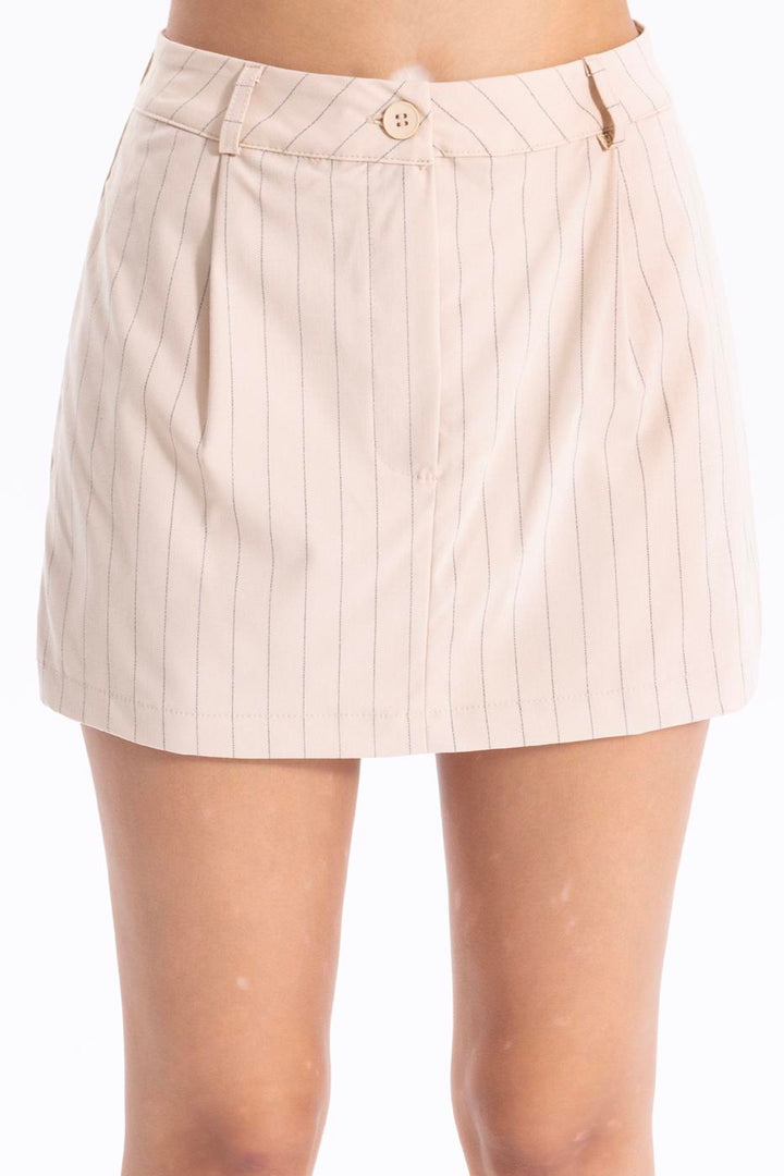 BSL Women Pleated Mini Short-Skirt - Osnabrück
