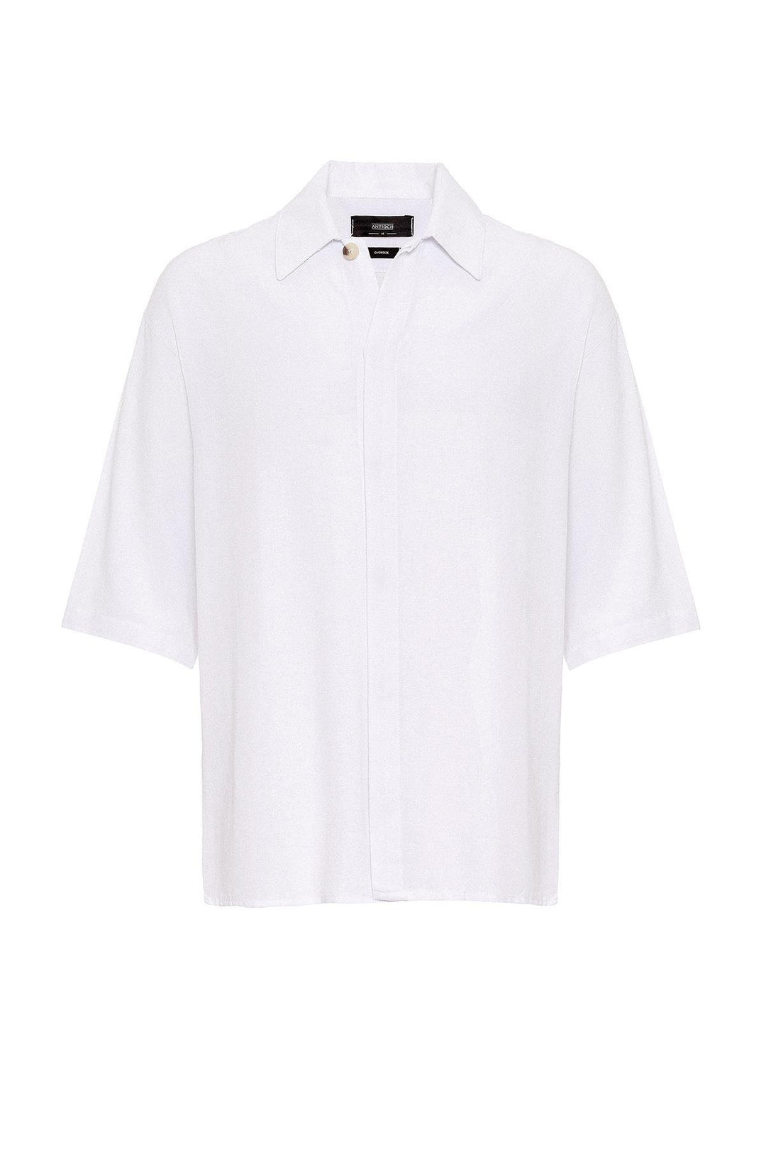 ANT Fakir Sleeve Hidden Button Closure Oversize Men's Shirt - Nogales