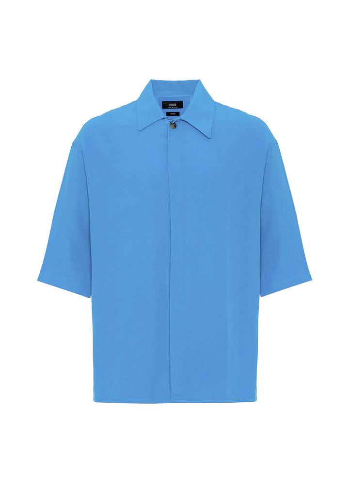 ANT Fakir Sleeve Hidden Button Closure Oversize Men's Shirt - Calimera