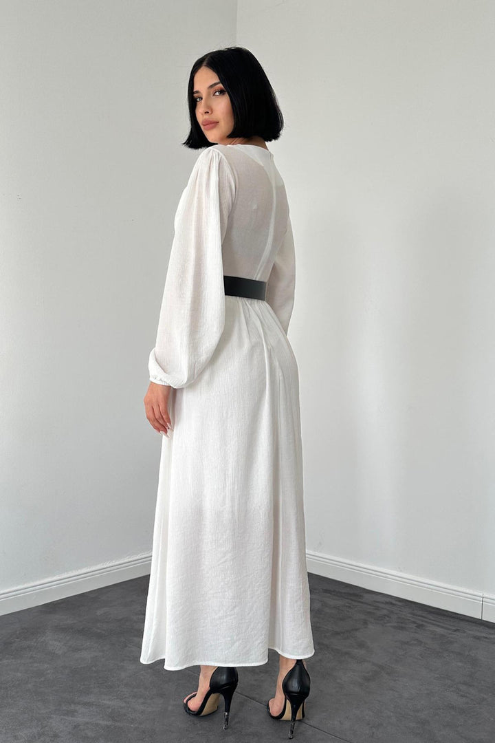 ELS Felicita Dress - Ecru - Frontera
