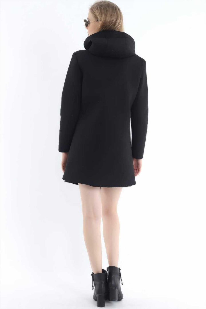 ELS Zippered Pocket Cardigan - Black - Preston