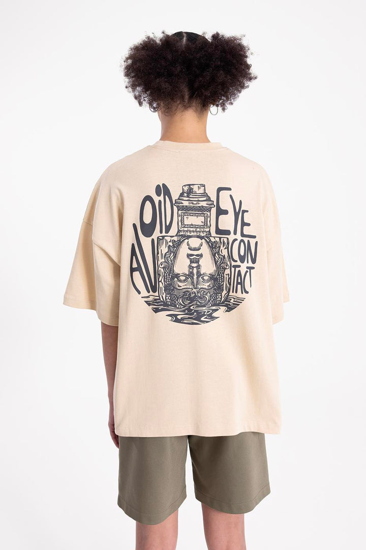 BSL Women Oversized Prited T-shirt - Nuneaton