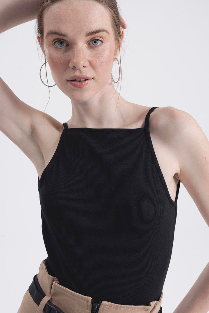 BSL Women Open Back Strapped Bodysuit - Brighton