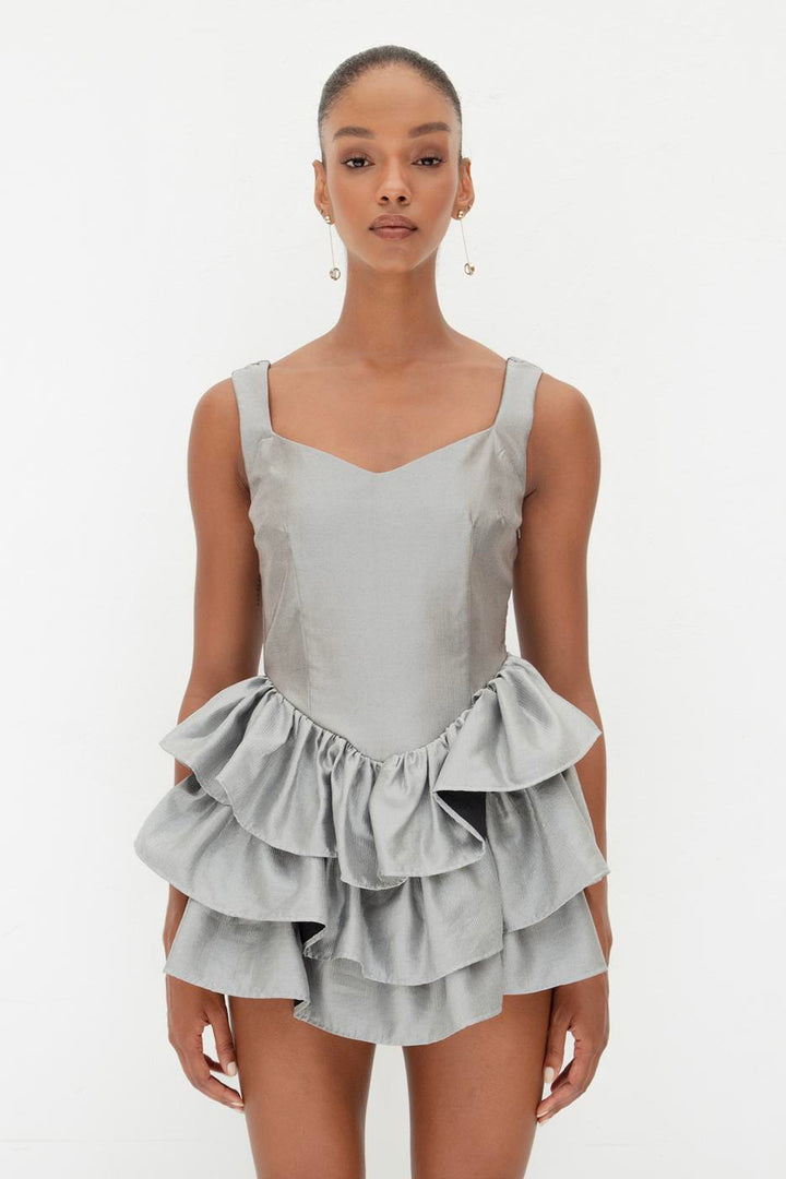 BSL Women Ruffle Mini Dress - Venlo