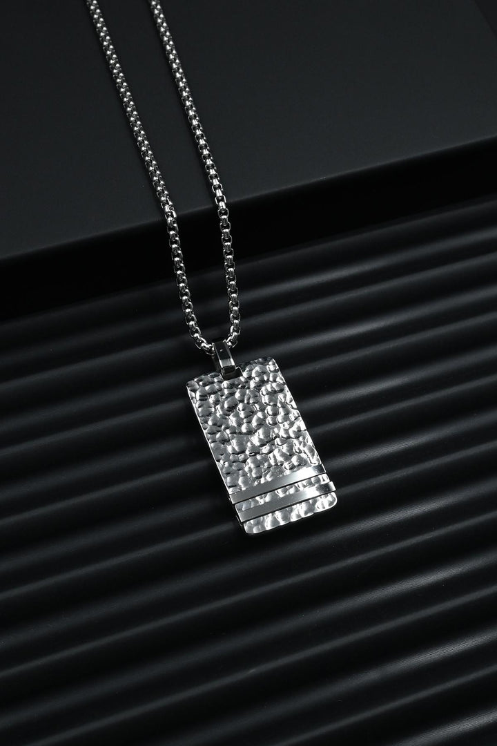 NVM FRNCH 316L Stainless Steel Italian Style Smoke Color Men's Necklace FRJ30773-873-B - Oraiókastro