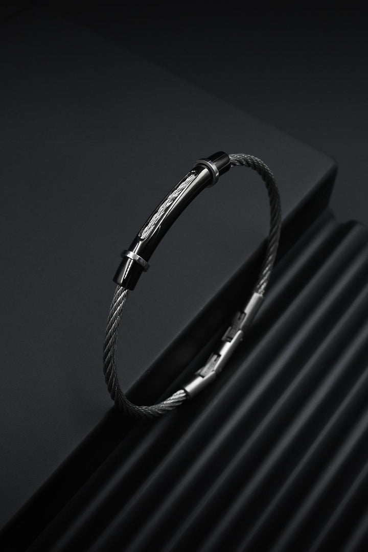 NVM FRNCH 316L Stainless Steel Italian Model Silver Color Men's Bracelet FRJ12262-3262-A - Nuremberg