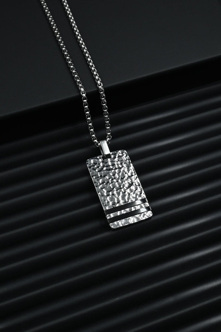 NVM FRNCH 316L Stainless Steel Italian Style Silver Color Men's Necklace FRJ30773-873-AB2 - Beavercreek