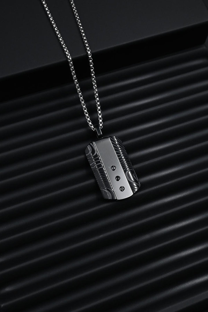 NVM FRNCH 316L Stainless Steel Italian Style Silver Color Men's Necklace FRJ30775-875-AB - Köniz