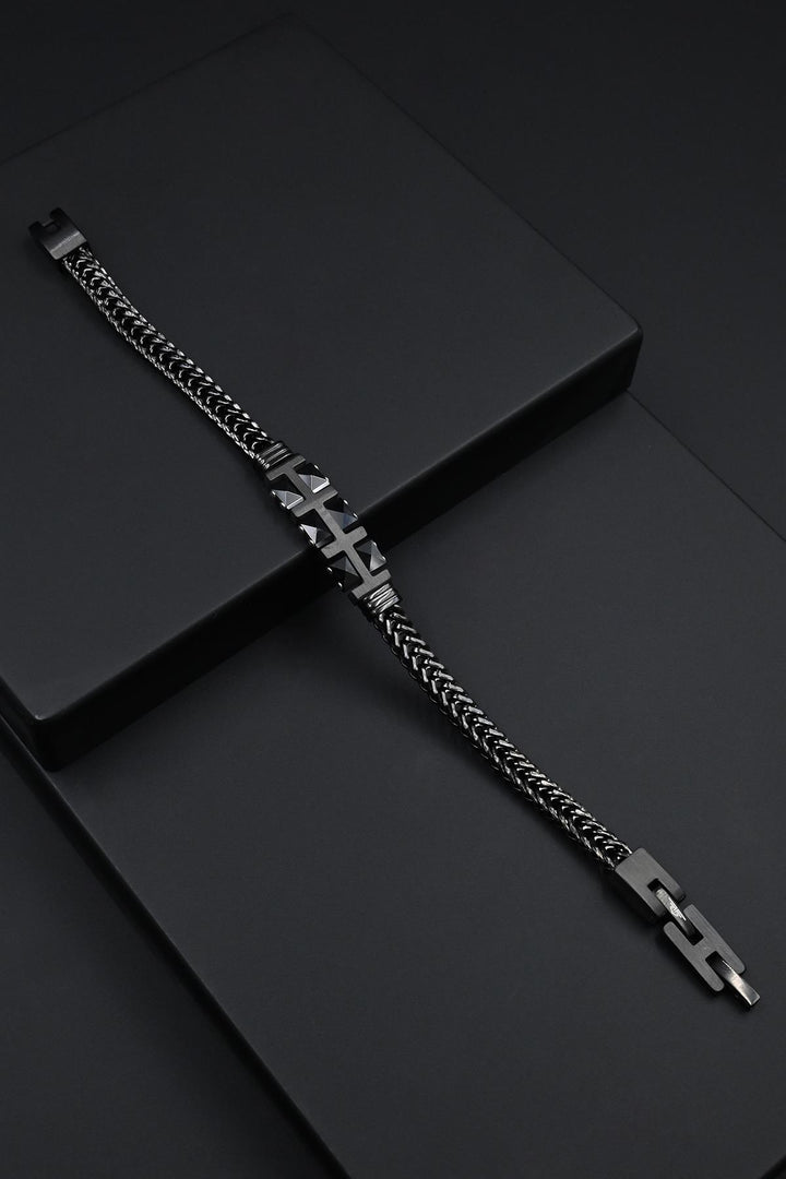NVM FRNCH 316L Stainless Steel Italian Model Black Color Men's Bracelet FRJ12266-3266-B2 - Beverwijk