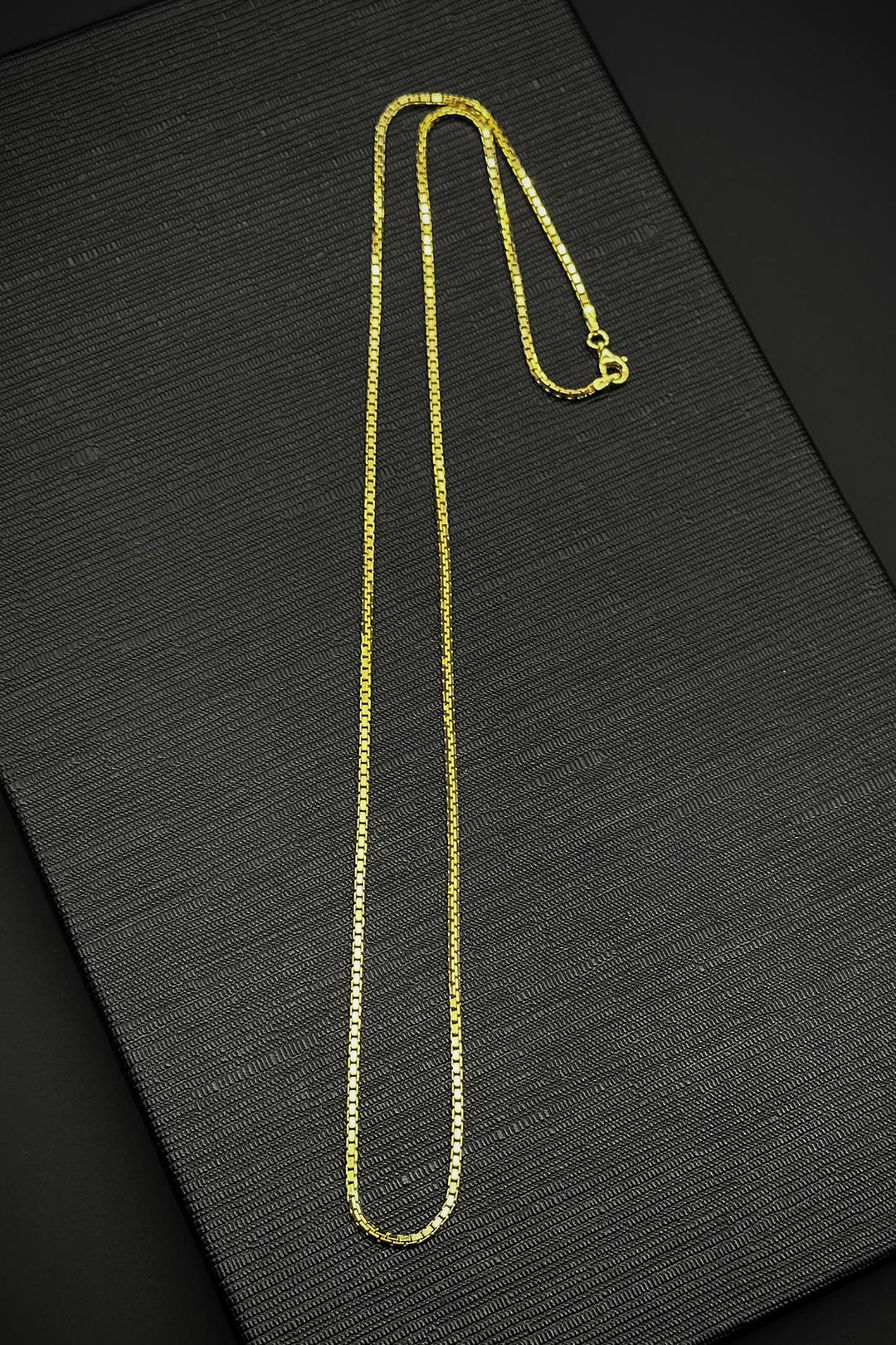 NVM FRNCH 925 Sterling Silver Italian Model Gold Color Men's Bracelet/Necklace Set FRJ12326-3326-G - Sevastopol