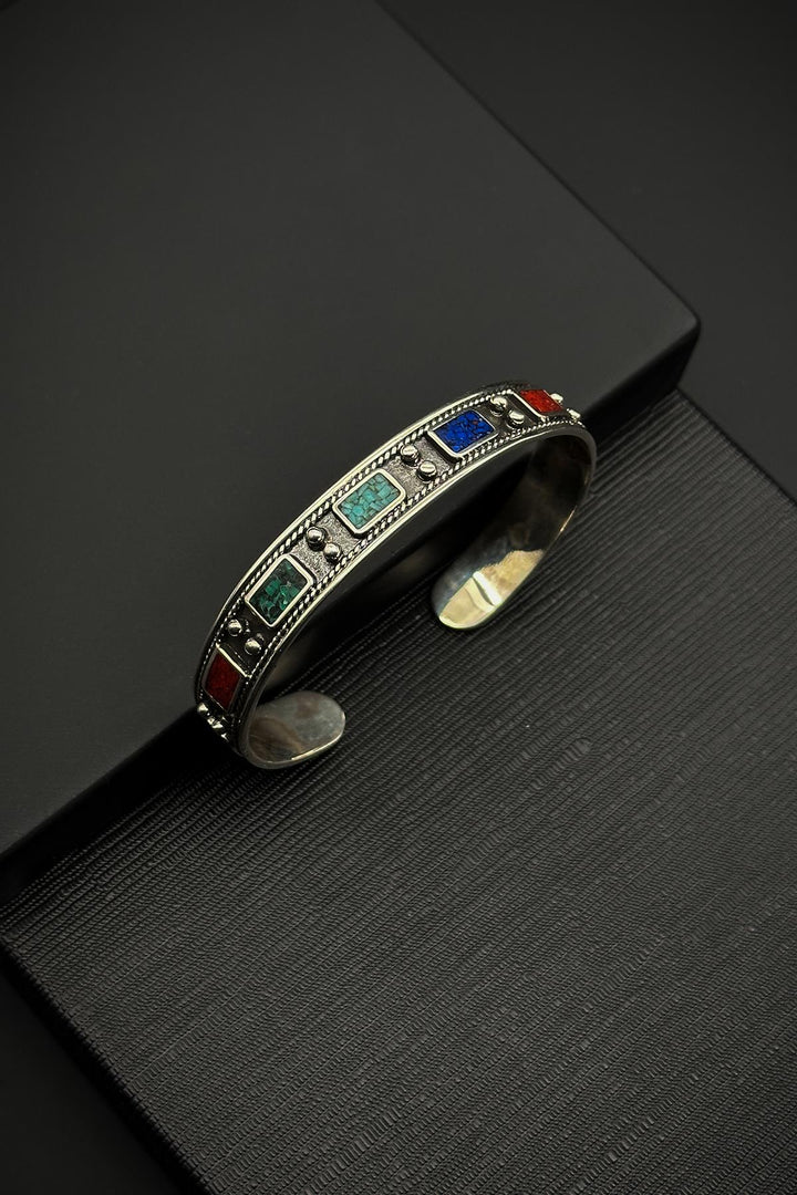 NVM FRNCH 925 Sterling Silver Italian Model Silver Color Men's Bracelet FRJ12102-3102-CK - Boston