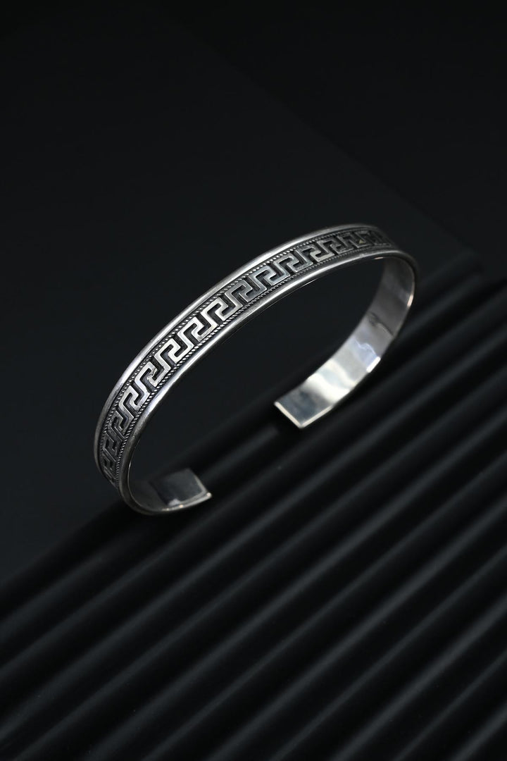 NVM FRNCH 925 Sterling Silver Italian Model Silver Color Men's Bracelet FRJ12170-3170-A5 - Ashford